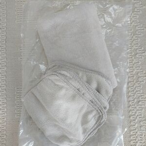 Quince Organic Cotton Gray Hooded Bath Towel & 8 Wash Clothes- Toddler/Kids(214)